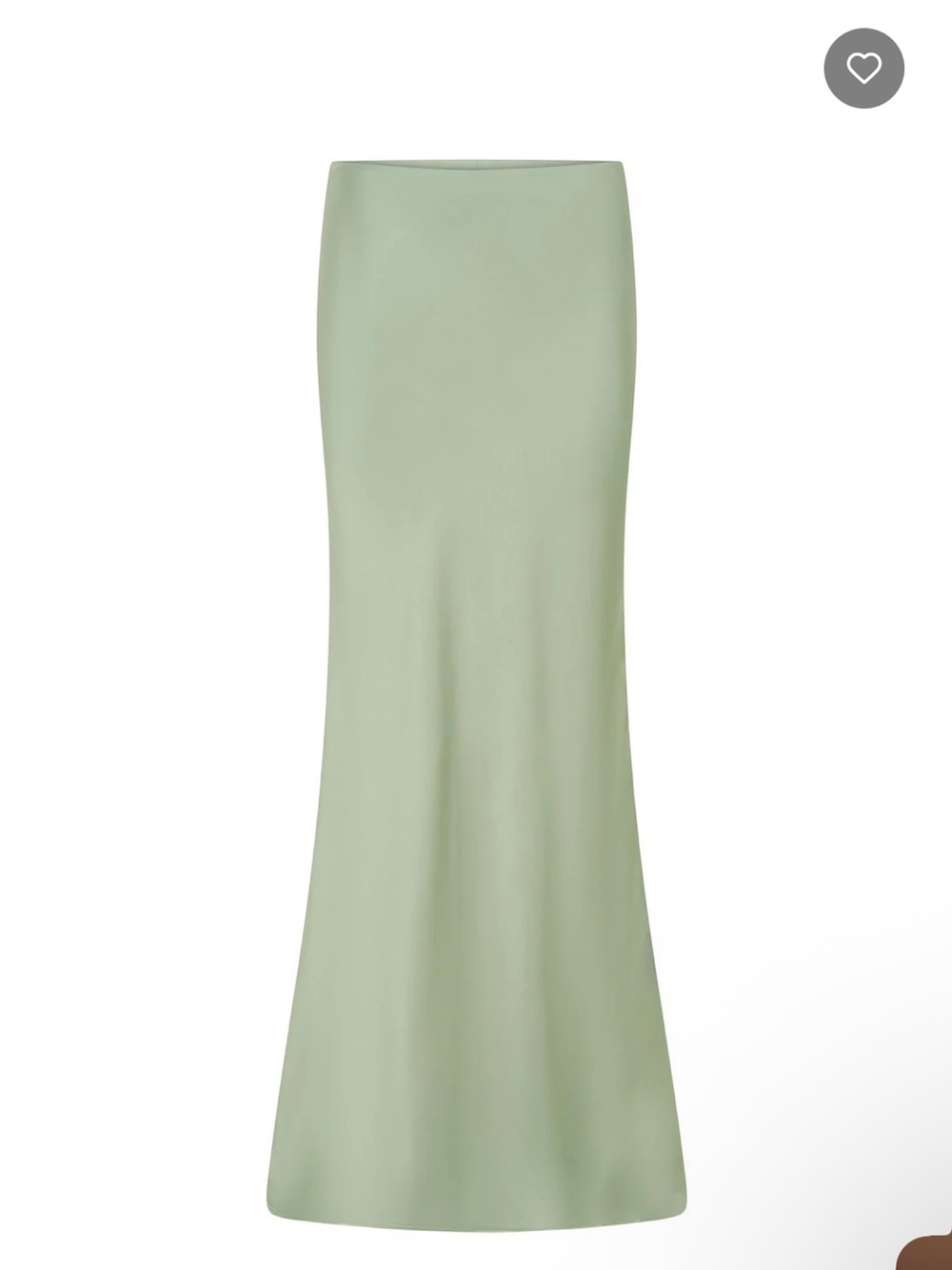 Whitefox Boutique Forever Starts Now Maxi Skirt in Sage - Picture 3 of 6